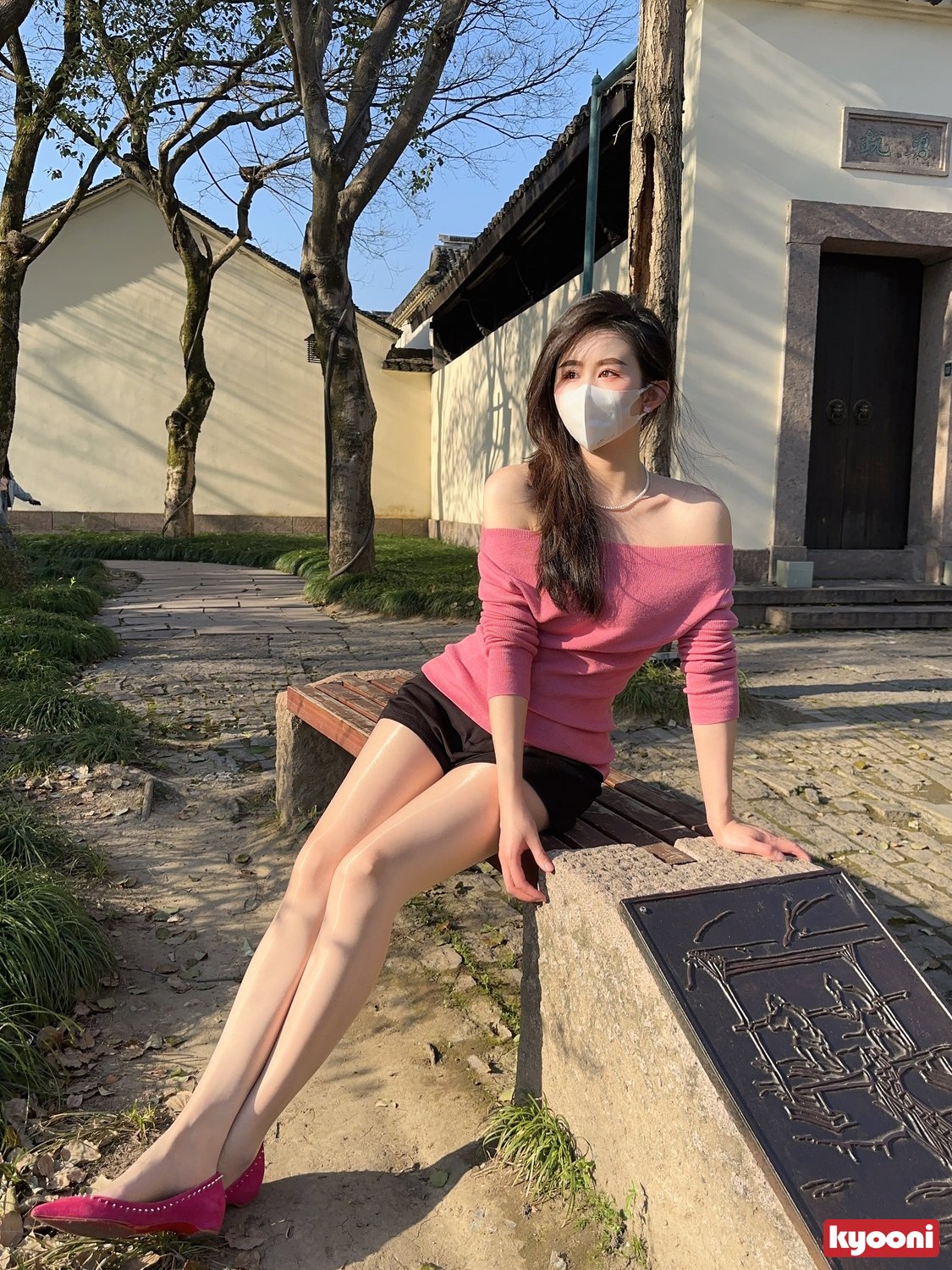 芝岚 粉红系肉丝高跟